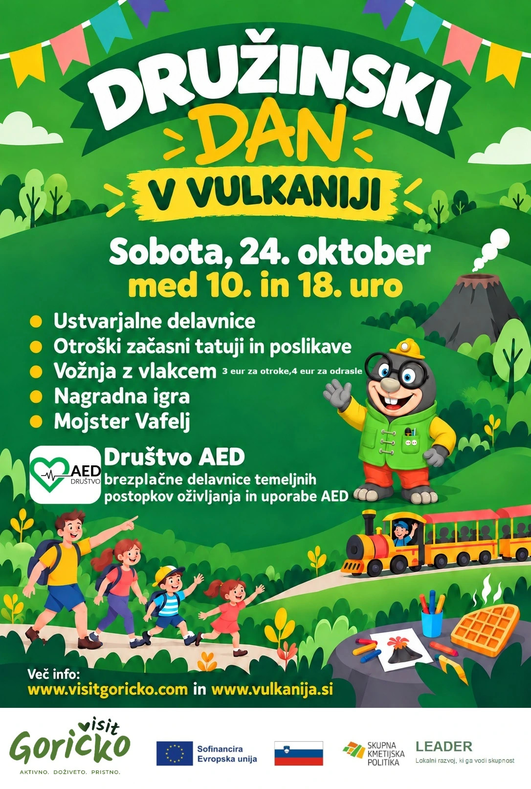 Družinski dan v Vulkaniji